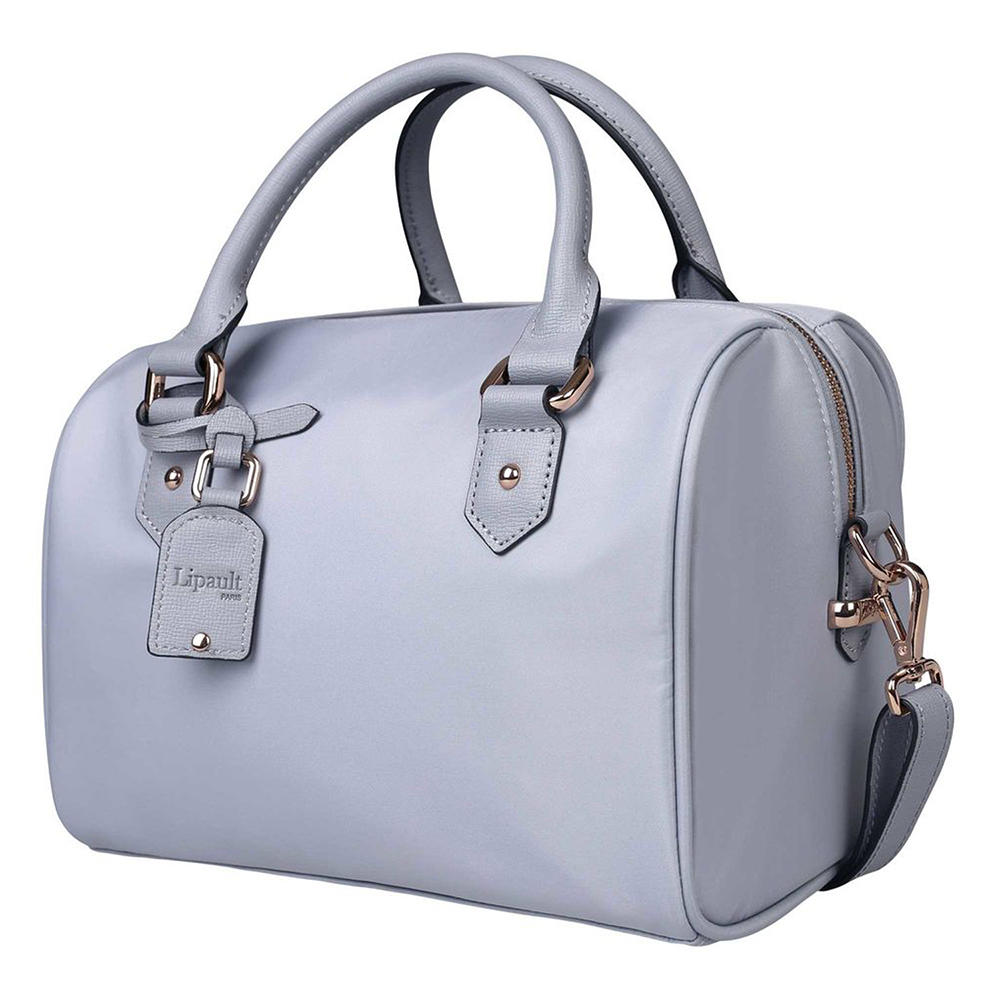 Lipault Plume Avenue Bowling Bag Small Mineral Grey Peter's of