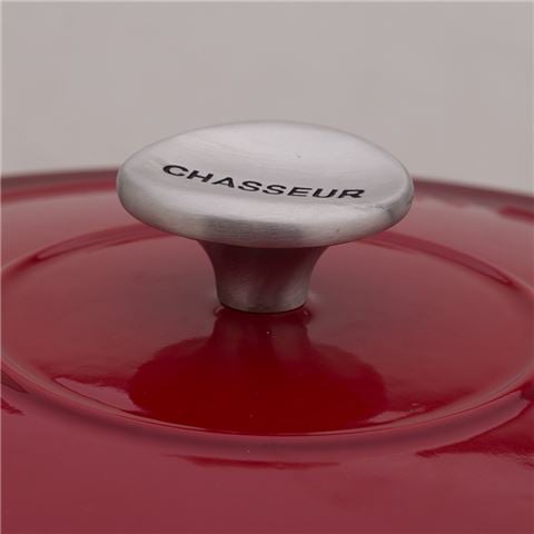 Chasseur Round French Oven Bordeaux 28cm/6L - Peter's of Kensington