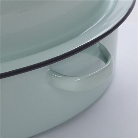 Falcon - Enamel Oval Roasting Dish Pastel 36cm