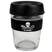 Keepcup - Brew Reusable Clear Coffee Cup Sea Shepherd 340ml