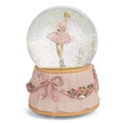 The Russell Collection - Ballerina & Dog Snow Dome