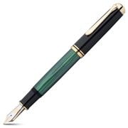 Pelikan - 1000 Fountain Pen Fine Nib Black & Green