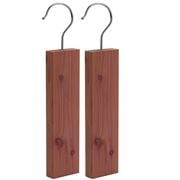 Redecker - Red Cedar Blocks with Hook Set 2pce