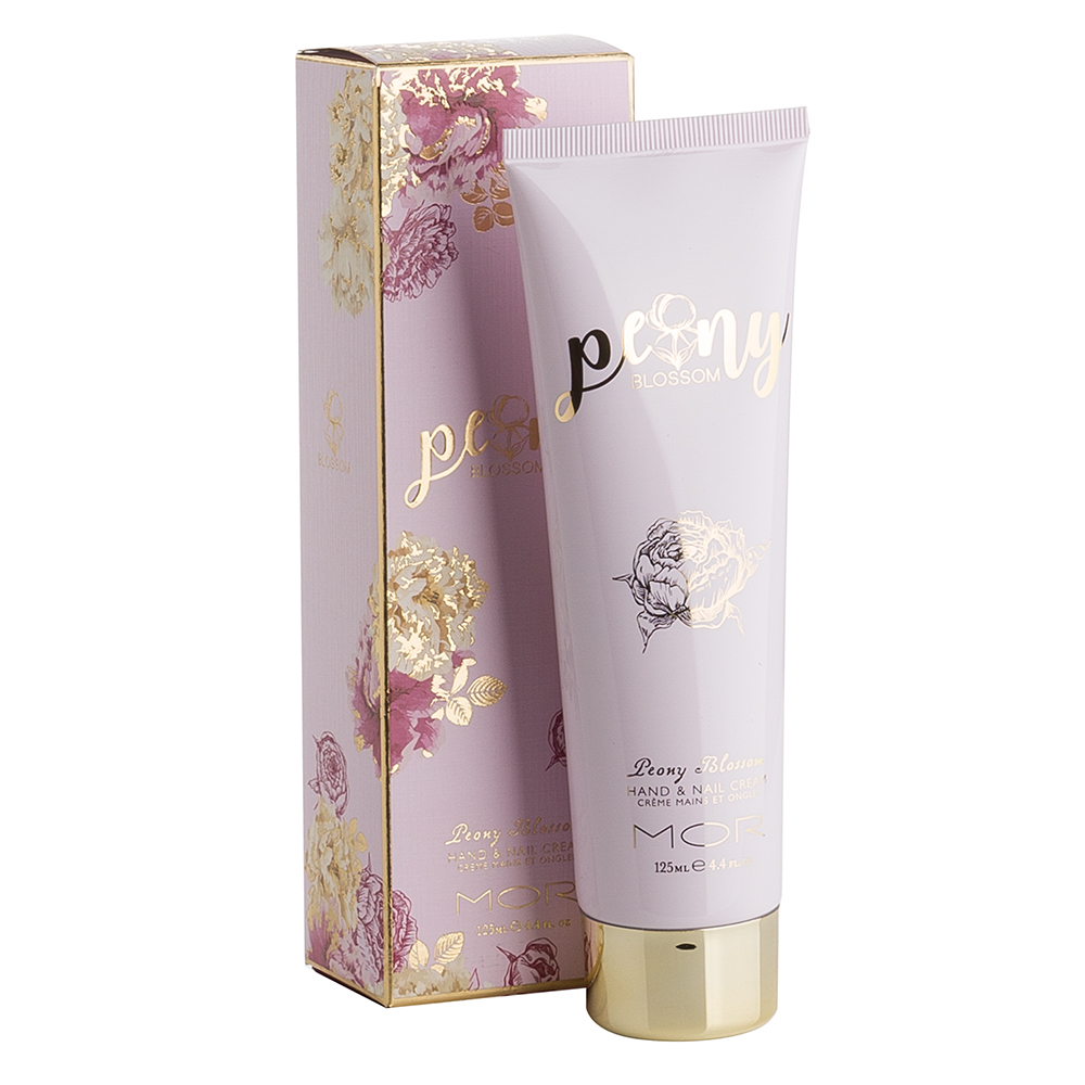 Mor Hand Nail Cream Peony Blossom 125ml
