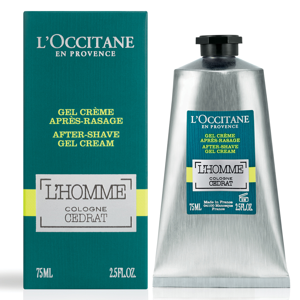 NEW L'Occitane L'Homme Cedrat Gel Cream After Shave 75ml 3253581434598