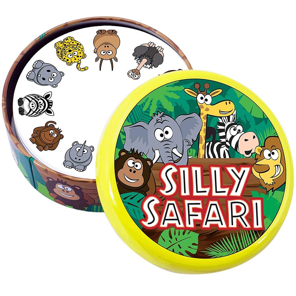 silly safari card game
