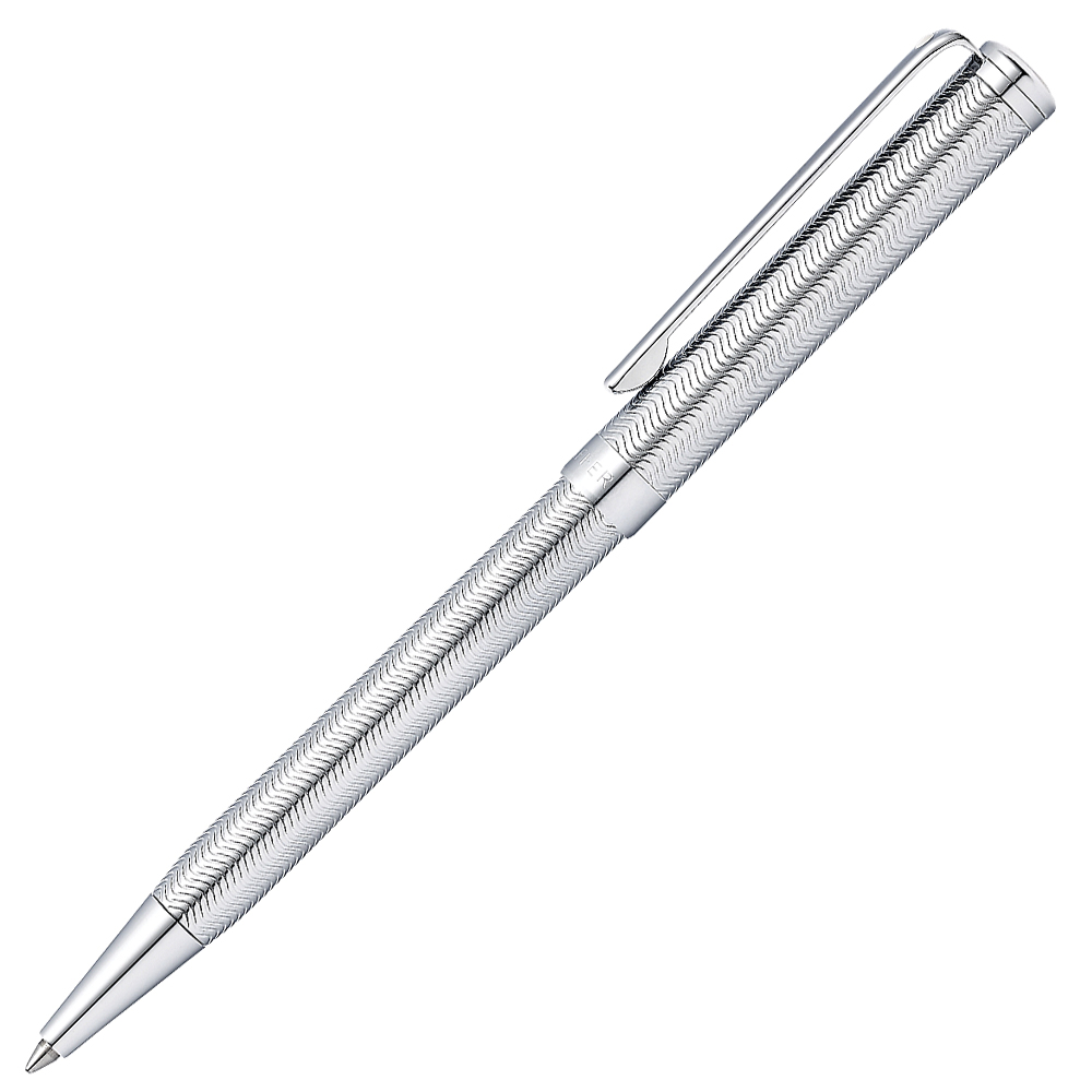 Sheaffer Intensity Engraved Chrome Ballpoint Pen Peter's of Kensington