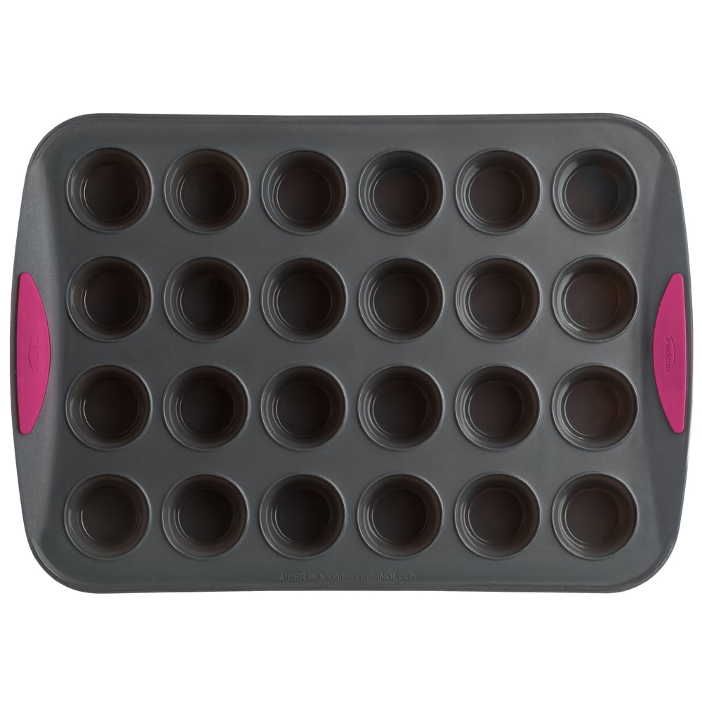 Trudeau Structure Silicone Mini Muffin Pan 24 Cup