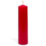 Candlelight Co - Red Pillar Candle 29.2cm