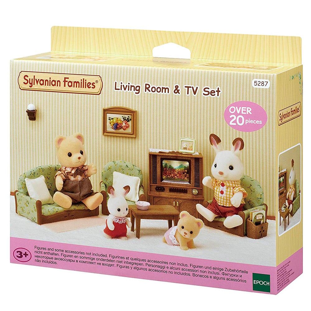 sylvanian families living room