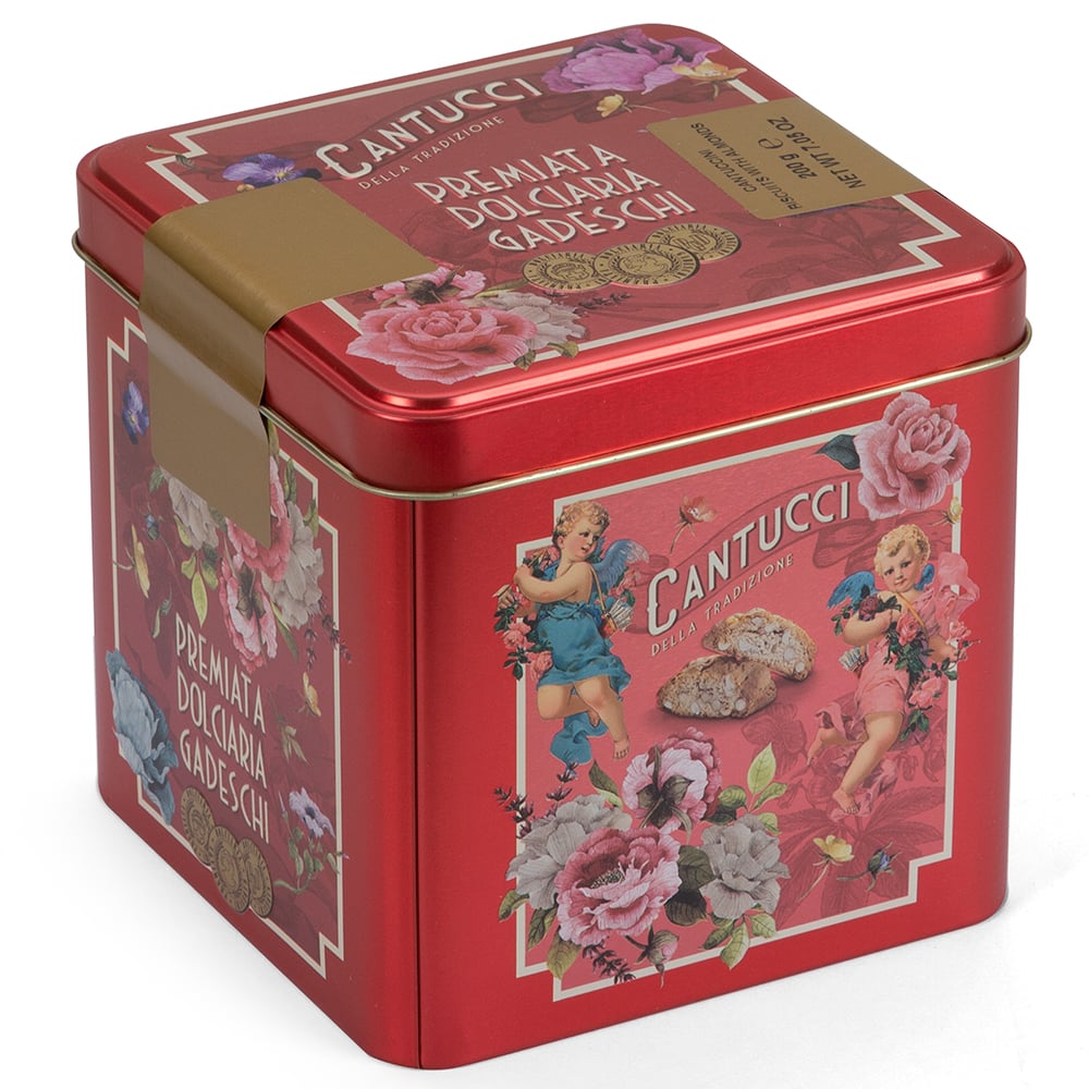 Gadeschi - Cantucci Cherub Tin 200g | Peter's of Kensington