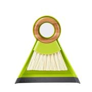 Full Circle - Tiny Team Mini Dustpan Brush Set Green