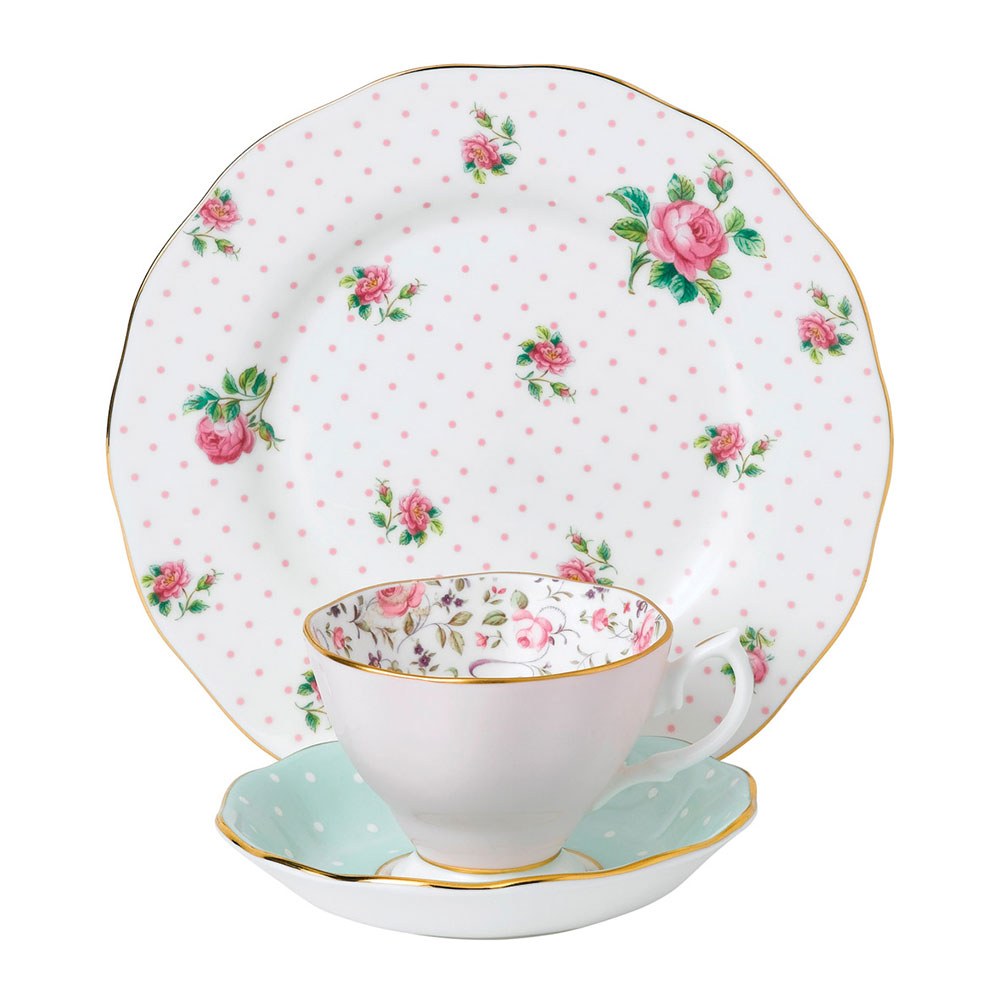 Royal Albert Modern Vintage Cheeky Pink Set 3pce