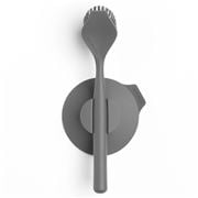 Brabantia - Dish Washing Brush with Suction Cup Holder Grey