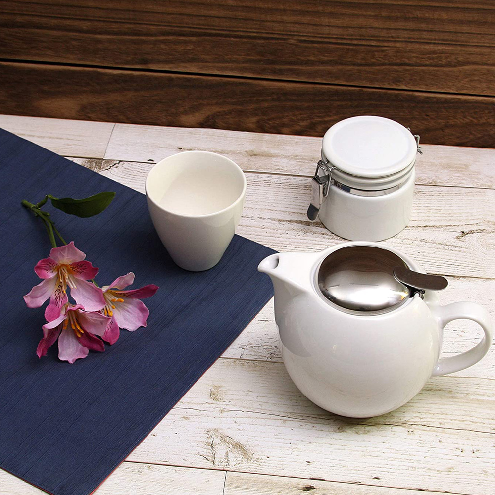 NEW Zero Japan White Teapot 680ml eBay