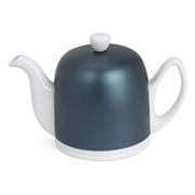 Degrenne - Salam White Teapot with Cobalt Blue Cover 4 Cups