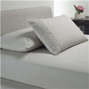 Bianca - Heston 300TC Fitted Sheet Combo Silver Double 3pce