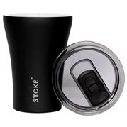 Sttoke - Reusable Coffee Cup Lux Black 227ml