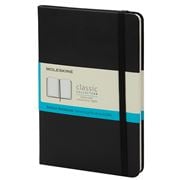 Moleskine - Classic Hard Cover Dotted Notebook Medium Black
