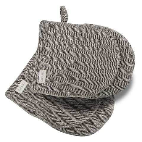 Rans - Herringbone Mini Glove Black Set 2pce