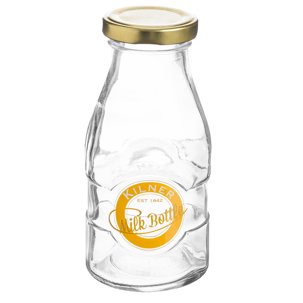 Kilner Twist Top Milk Bottle 189ml Peter's of Kensington