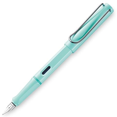 Lamy - Safari Pastel Blue Macaron Fountain Pen | Peter's of Kensington