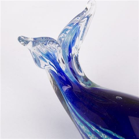 Zibo - Mini Whale Glass Sculpture