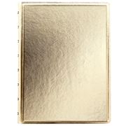 Filofax - Saffiano A5 Refillable Notebook Metallic Gold