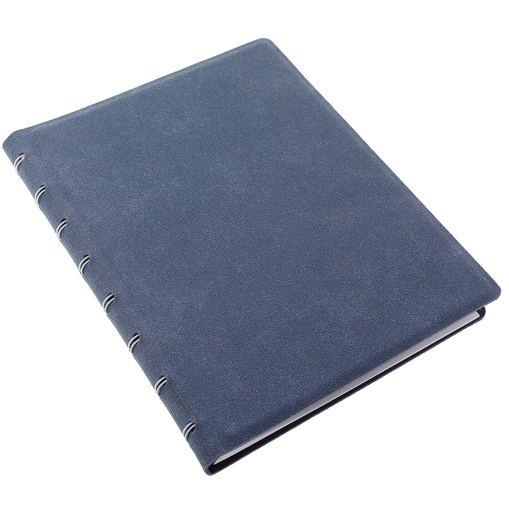 Filofax Architexture A5 Refillable Notebook Blue Suede Peter's of Kensington