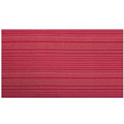 Chilewich - Skinny Stripe Shag Indoor/Outdoor Mat Raspberry