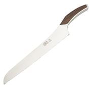 Gude - Synchros Flamed Oak Bread Knife 32cm