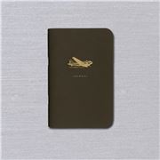 Crane & Co - Engraved Vintage Airplane Small Notebook