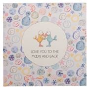 Affirmations - Love You To The Moon And Back Greeting Card