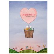 Affirmations - Congratulations From All of Us Greeting Card