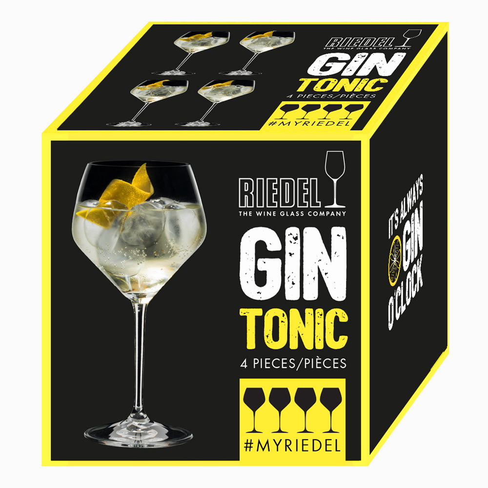 riedel gin tonic set 4pce