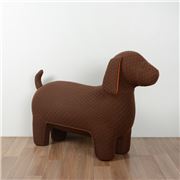 The EDIT - Sanford The Sausage Dog Large Chair Chocolate