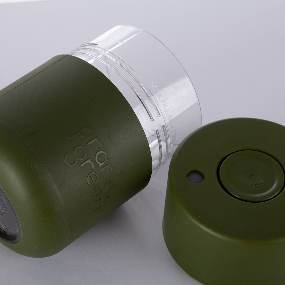 Frank Green Original Reusable Cup Khaki 230ml Peter's of Kensington