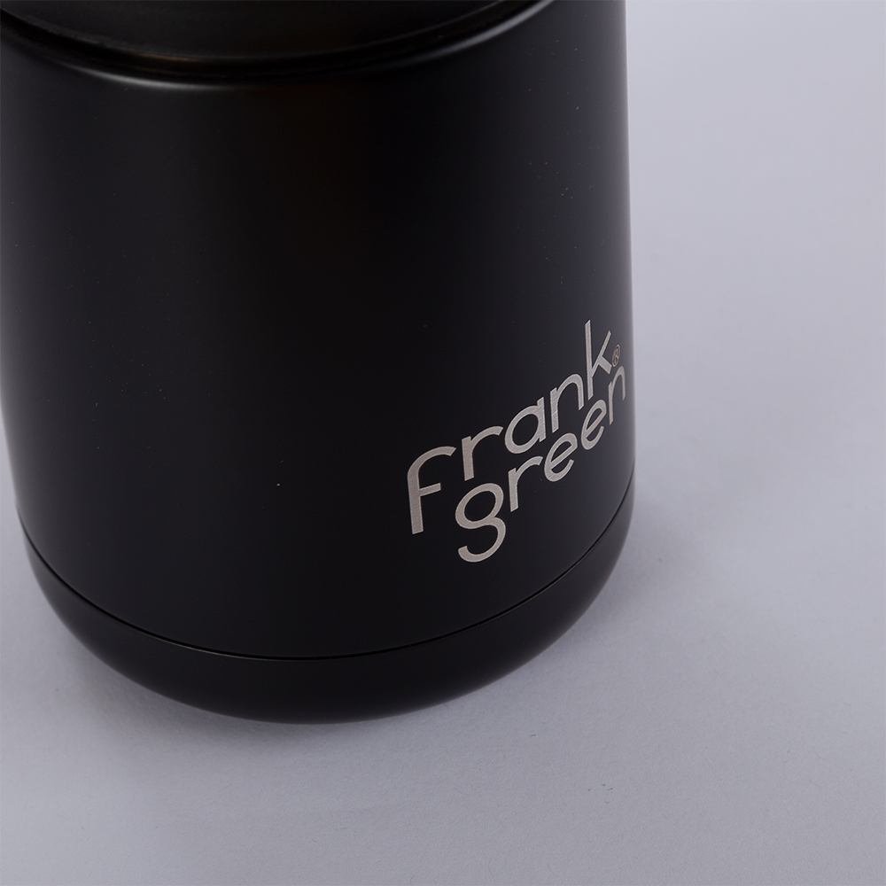 Frank Green Reusable Cup Ceramic Black 295ml Peter's of Kensington