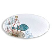 Michel Design - Sea Life Oval Platter