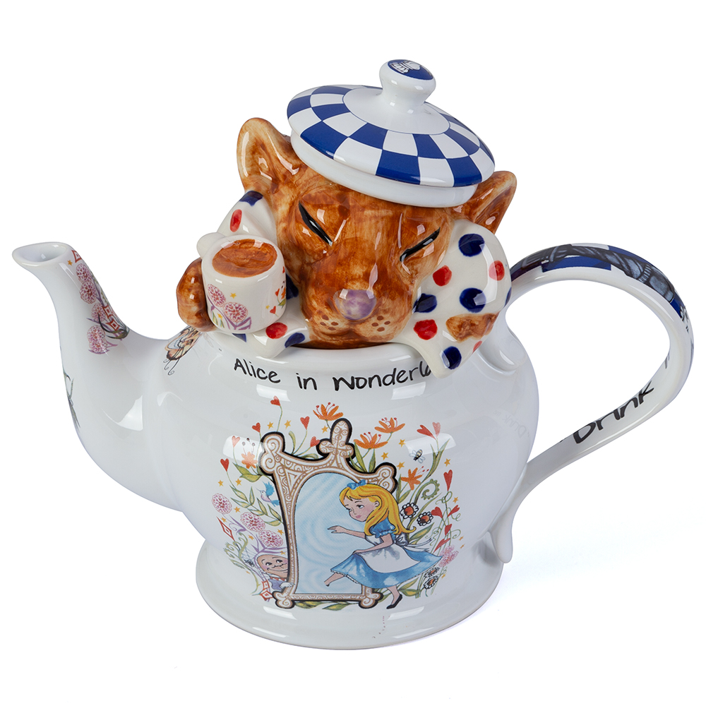 NEW The Teapottery Alice In Wonderland Teapot Dormouse eBay