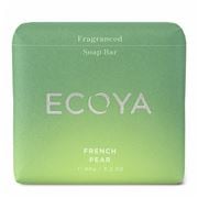 Ecoya - French Pear Fragranced Soap Bar 90g