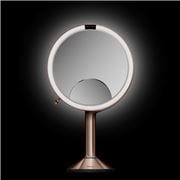 Simplehuman - Rechargeable Sensor Mirror Trio Rose Gold ST3034