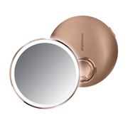 Simplehuman - Rechargeable Sensor Mirror Compact Rose Gold ST3040