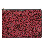 Wouf - Laptop Sleeve Red Leopard