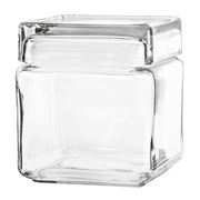 Anchor - Stackable Square Jar 900ml