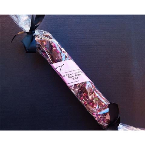 Just Sweets Rose Petal Turkish Delight Rocky Road 300g - Peter's of Kensington