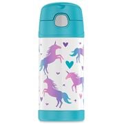 Thermos - Funtainer S/Steel Drink Bottle Unicorn 355ml