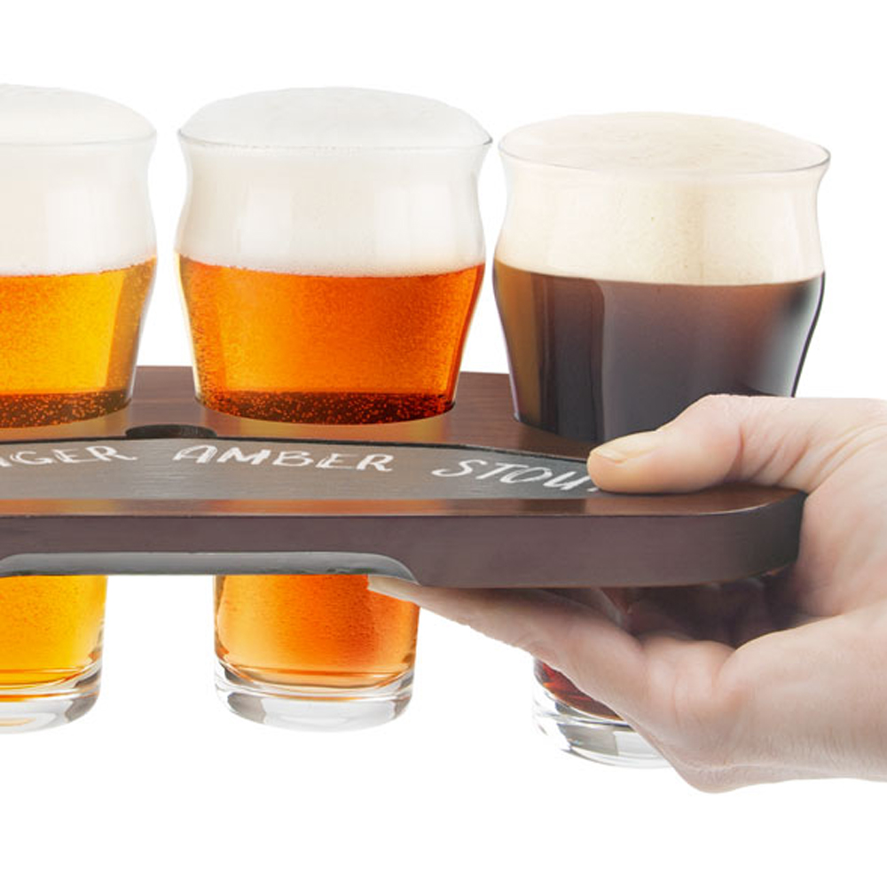 Final Touch Craft Beer Flight Set 7pce Peter's of Kensington