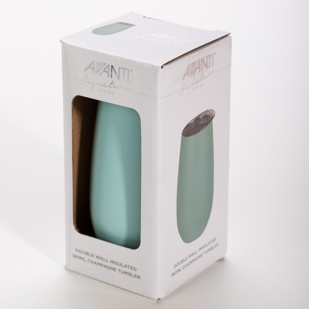Avanti Double Wall Champagne Tumbler Mint 180ml Peter's of Kensington