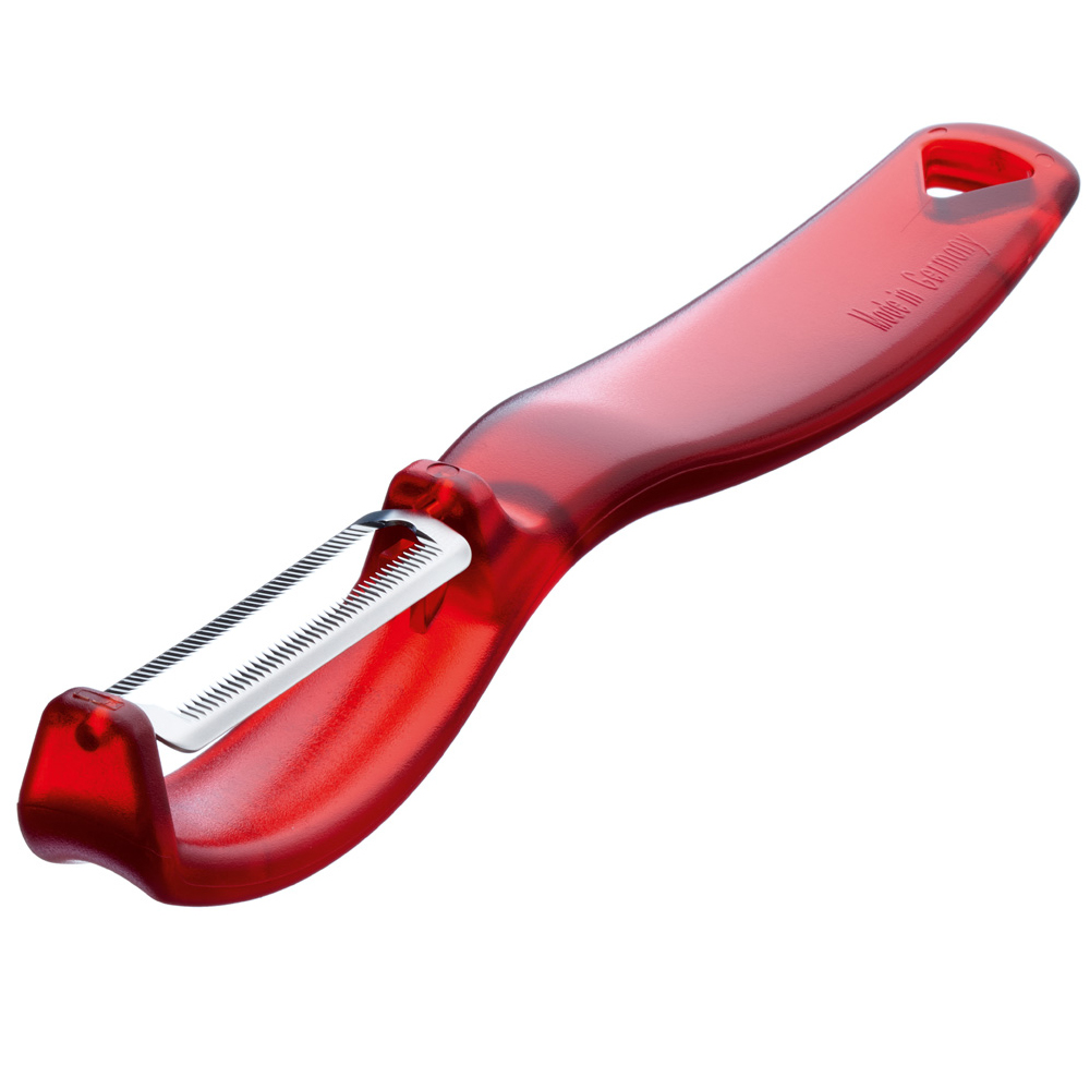 Triangle Vertical Peeler Serrated Blade Red Peter's of Kensington
